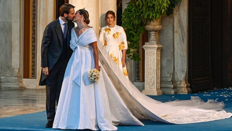  Clopote de nunta la Atena: Prinţul Filip s-a căsătorit cu aleasa inimii sale