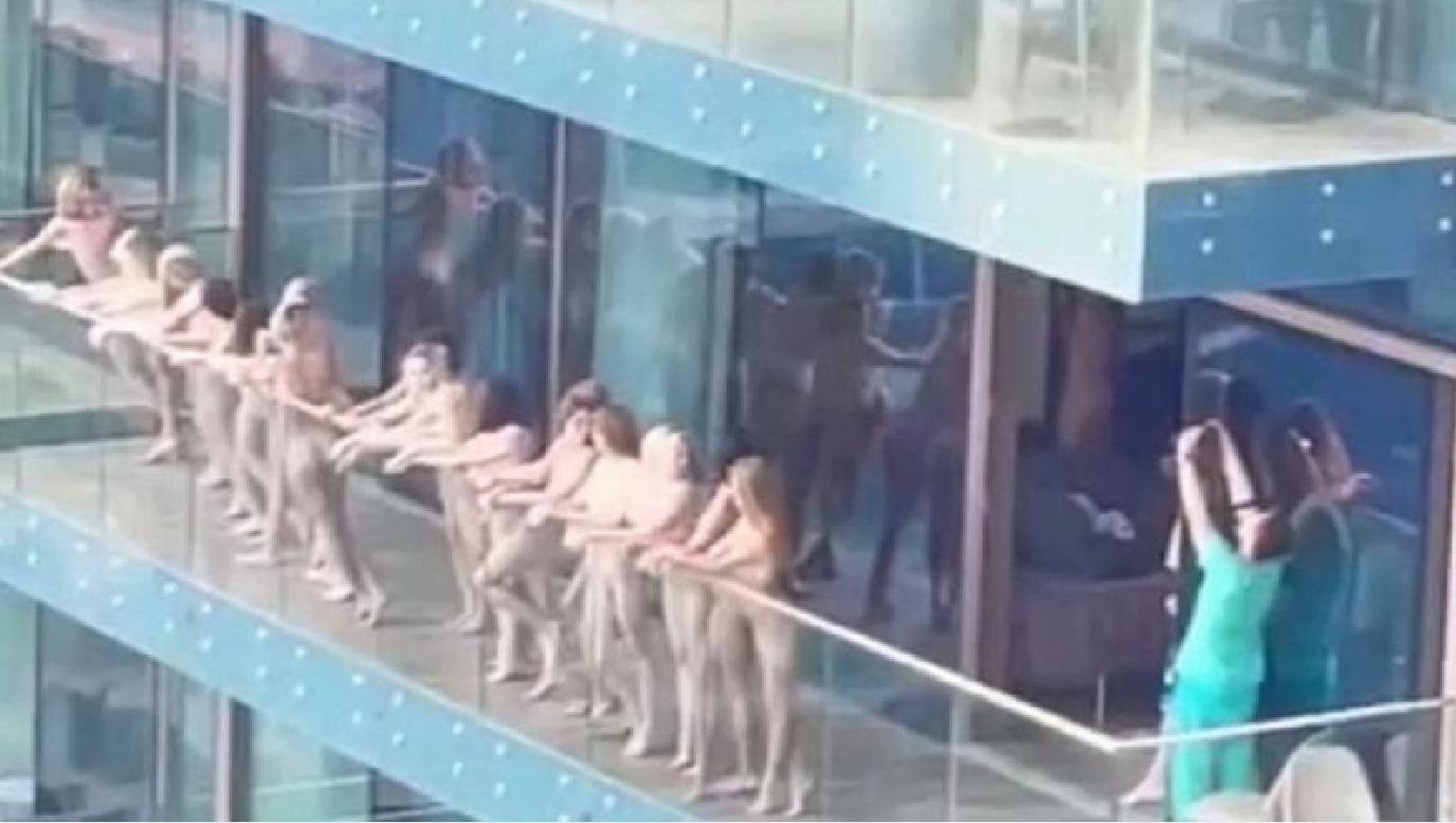 (Foto/video 18+) Sâni și funduri goale într-un hotel din Dubai: Printe „modelele” reținute sunt și moldovence
