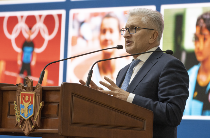  Nicolae Juravschi, dublu campion olimpic a fost reales în funcția de președinte CNOS