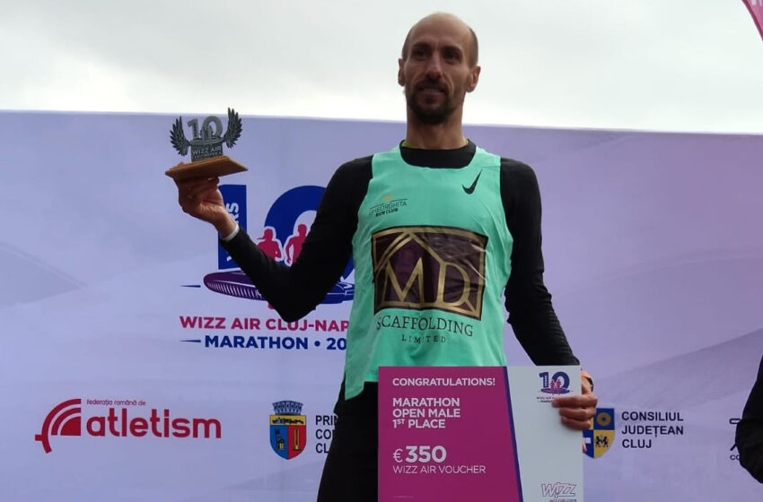  Primii la alergat: Trei moldoveni au luat locuri de frunte la Maratonul de la Cluj-Napoca