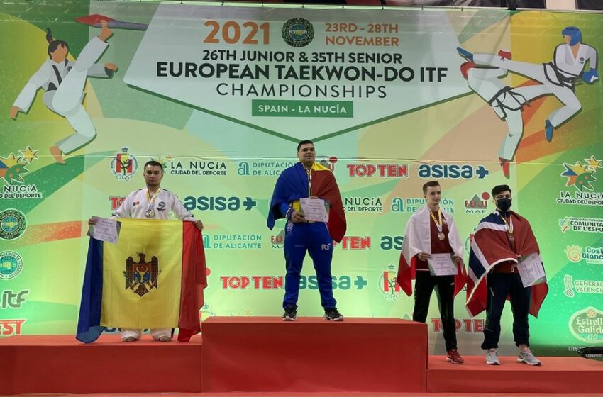  Ivan Iliev a devenit vicecampion european la Taekwon-Do ITF