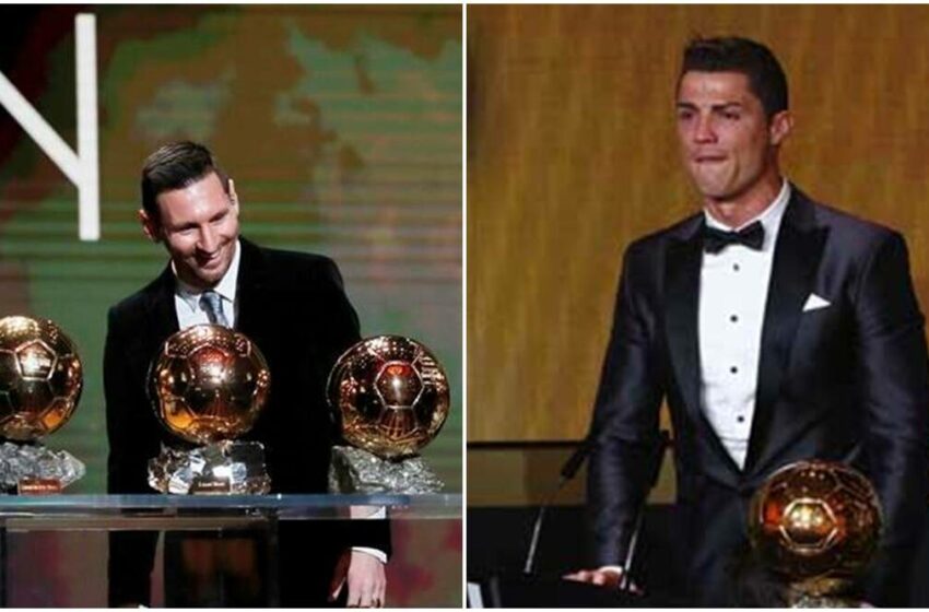  (FOTO) Reacția incredibilă a lui Ronaldo, la 24 de ore după ce Messi a câștigat al 7-lea balon de aur din cariera sa