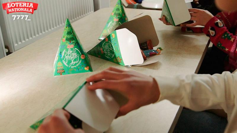  Sute de copii din Mereni și Chetrosu au primit daruri dulci din partea Loteriei Naționale