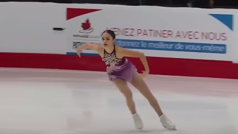  (video) Sportiva din Canada a evoluat la Jocurile Olimpice sub melodia lui Eugen Doga „Dulcea și tandra mea fiară”