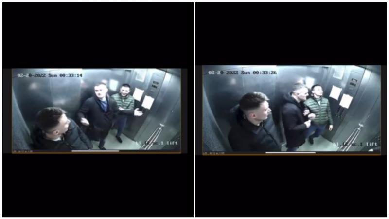  (video) „Țara să-și cunoască eroii”: Doi tineri, surprinși cum scuipă în oglinda unui ascensor
