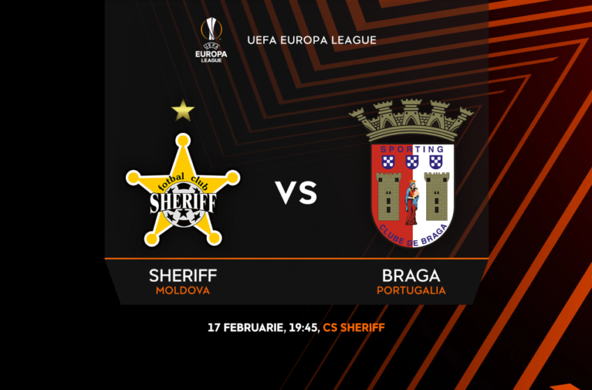  Sheriff va debuta în runda eliminatorie a Ligii Europei: Vezi unde va avea loc partida de fotbal