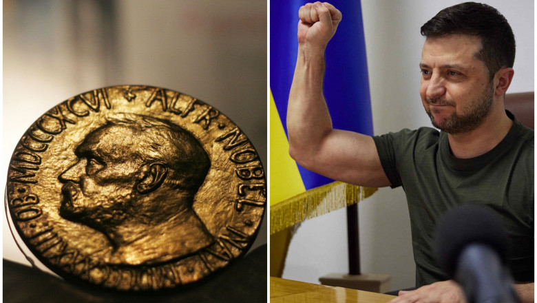  Mai mulți politicieni europeni cer ca Volodimir Zelenski și poporul ucrainean să primească Premiul Nobel pentru Pace în acest an