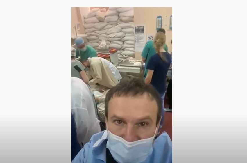  Imagini șocante dintr-un spital, cu copii schilodiți, în timp ce încercau să scape din iadul instalat în Mariupol