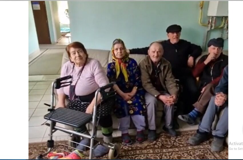  (video) Bătrânii de la un azil, lăsați fără televizor: L-au dat refugiaților
