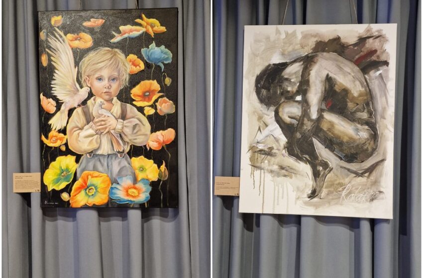  (foto) Și-au unit talentul pentru pace! Artiști din mai multe țări își scot lucrările la licitație: Banii vor fi donați refugiaților
