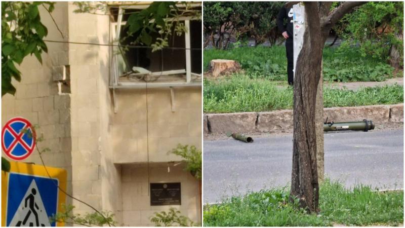  (FOTO) Explozii la sediul Ministerului Securității de Stat din republica separatistă Transnistria: Au fost aruncate grenade