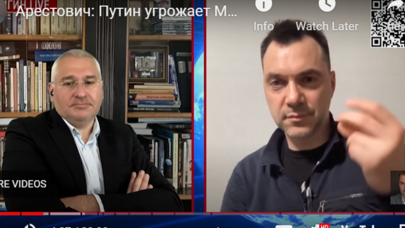  (video) Arestovici: Putem „lua” Transnistria ușor, cât ai pocni de trei ori din deget