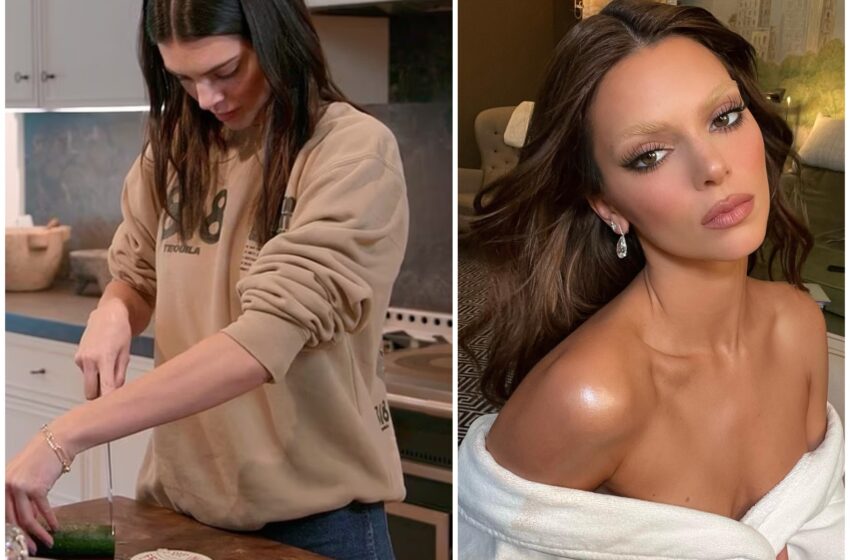  Kendall Jenner a devenit subiect de glume pe Internet: Modelul nu știe să taie un castravete, iar mama sa cheamă bucătarul familiei