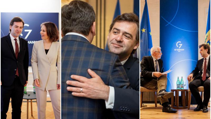  (foto) În premieră, Moldova participă la summit G7: Primele imagini de la eveniment