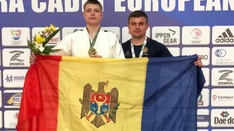  Aur pentru Moldova: Sportivul Ghenadi Cijevschi a cucerit titlul de campion european la judo