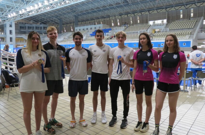  Înotătorii moldoveni au cucerit 9 medalii la turneul de la Atena