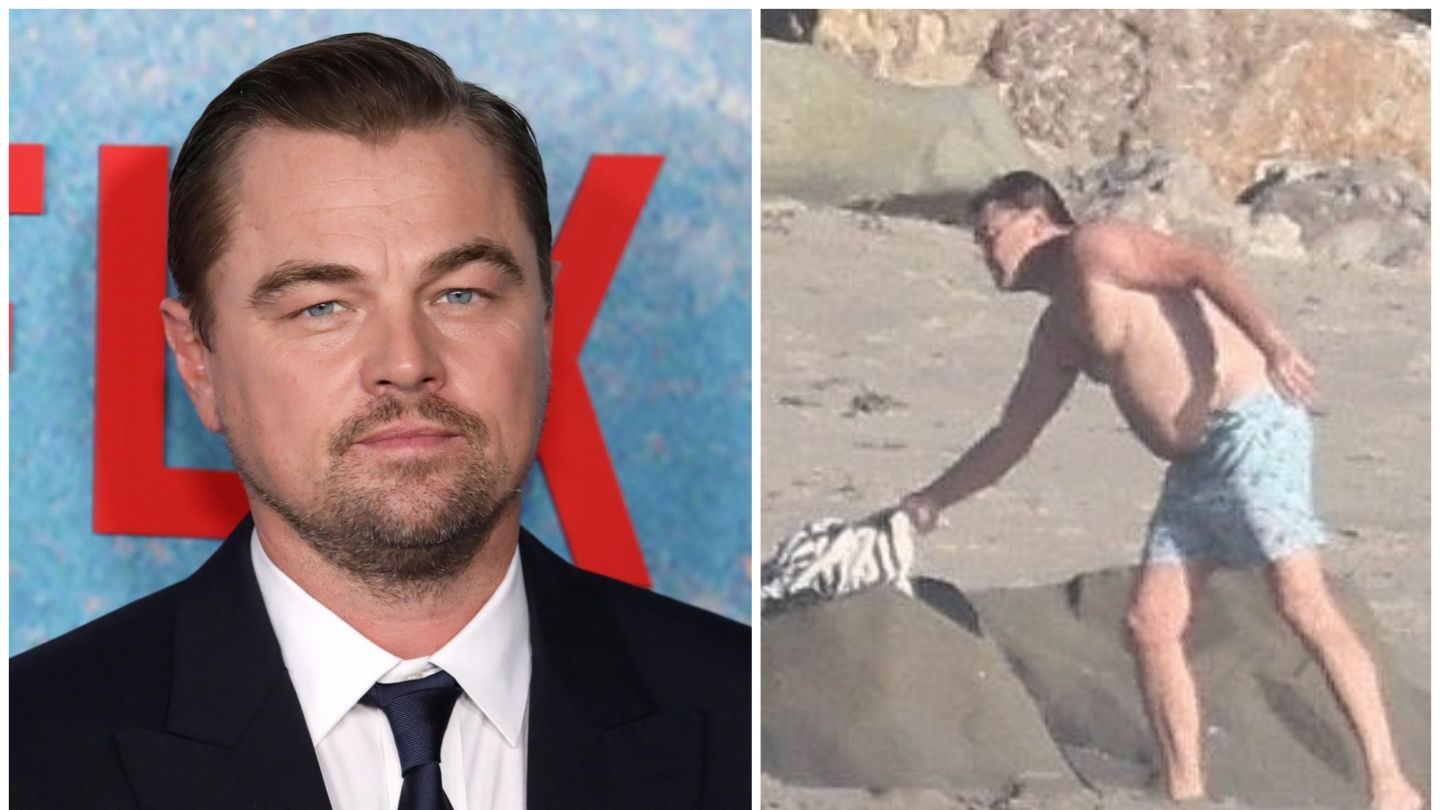 Leonardo DiCaprio, mai „durduliu” ca niciodată. Cum l-au surprins paparazzi la plajă