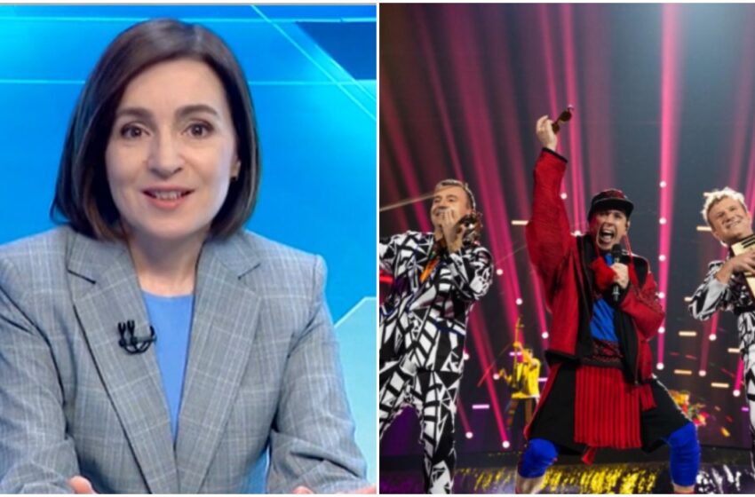  „În câteva minute au adus Moldova în ochii tuturor”: Ce spune Maia Sandu despre prestația Fraților Advahov și Zdob și Zdub, la Eurovision