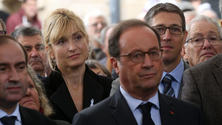  Francois Hollande s-a căsătorit cu actriţa Julie Gayet