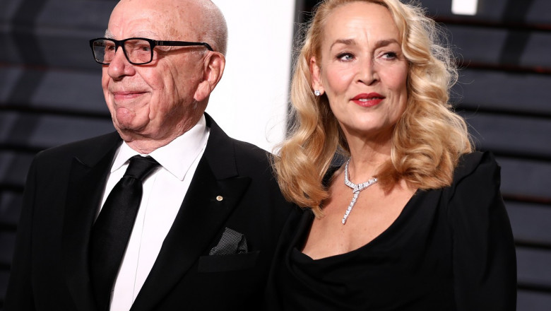  GALERIE FOTO  Miliardarul Rupert Murdoch divorțează la 91 de ani de soția cu aproape 3 decenii mai tânără