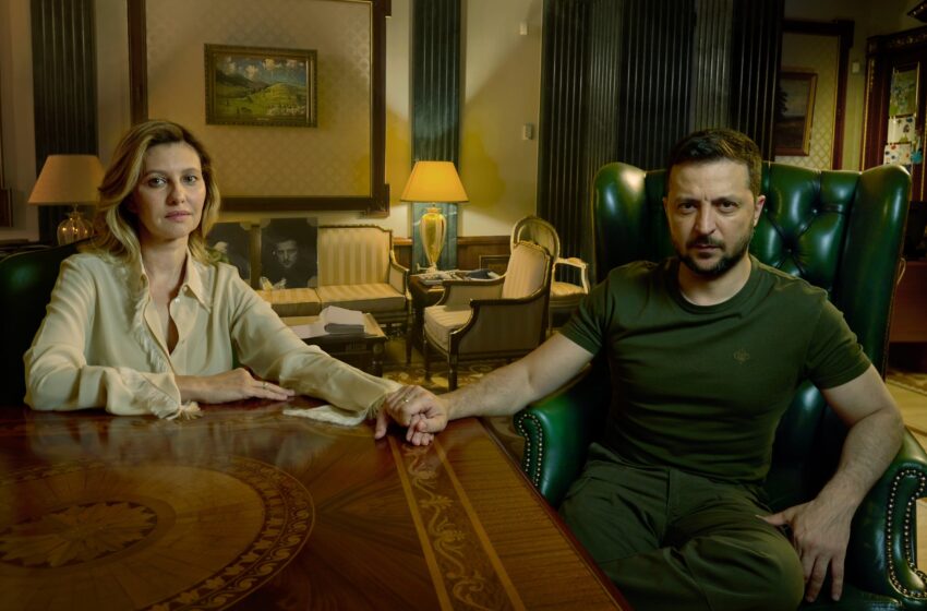  (foto) Olena și Vladimir Zelenski, într-o ședință foto pentru Vogue: Așteptăm cu nerăbdare victoria