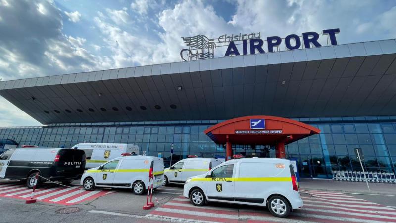  O nouă alertă cu bombă la Aeroportul Chișinău: O persoană necunoscută solicită despăgubiri financiare