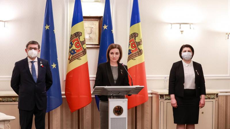  Top 3 politicieni cu cele mai mari note date de moldoveni: Sandu, Gavrilița și Grosu au ocupat locurile 5, 9 și 10