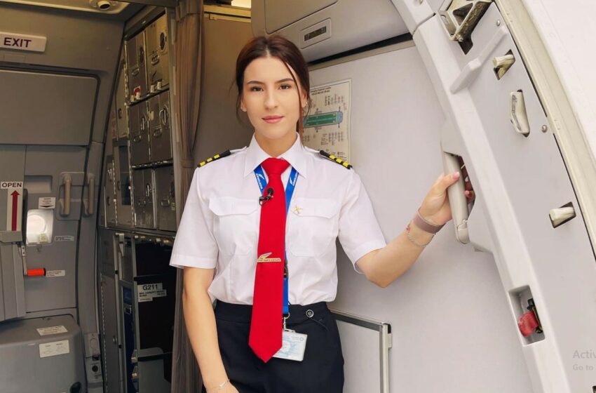  (foto) Prima femeie pilot din Republica Moldova: Povestea unei tinere, care a reușit să cucerească norii la doar 23 de ani