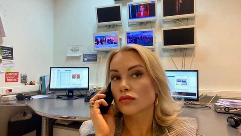  Jurnalista rusă Marina Ovsiannikova a fost arestată pentru „discreditarea” armatei ruse şi „difuzarea de informaţii false”
