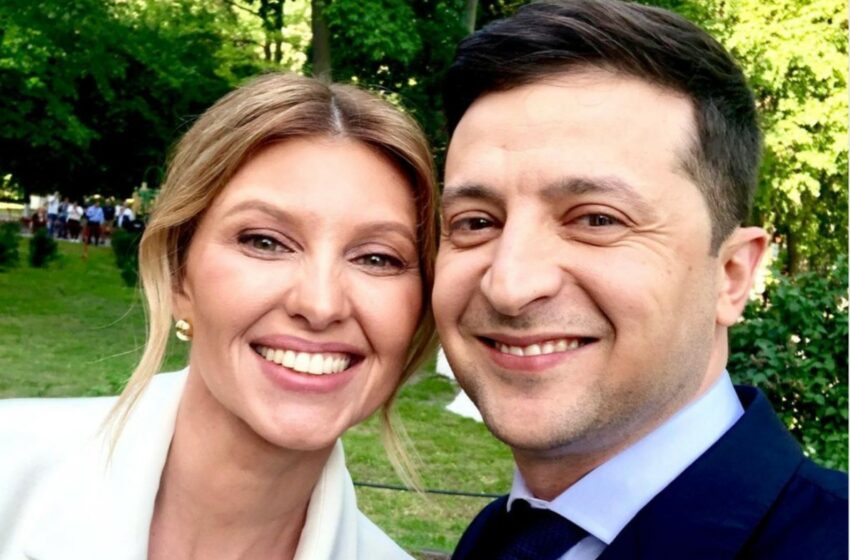  De 19 ani împreună: Volodimir Zelenski și soția sa, Olena, într-o imagine rară de la nuntă