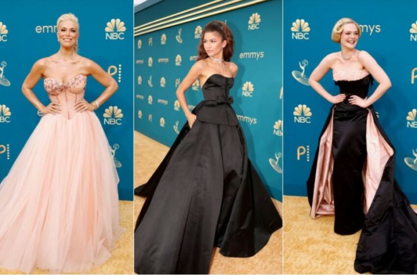  Zendaya, regina covorului roșu la Premiile Emmy. Ce ținute au ales actrițele de la Hollywood pentru marele eveniment