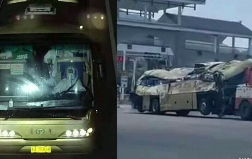  Accident catastrofal în China. 27 de persoane au murit după ce un autobuz s-a răsturnat