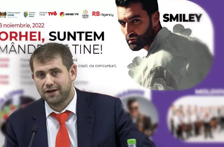  „Eu cânt pentru publicul meu, nu pentru partide”. Concertul lui Smiley peste Prut, la un eveniment organizat de aleșii formațiunii pro-ruse ȘOR