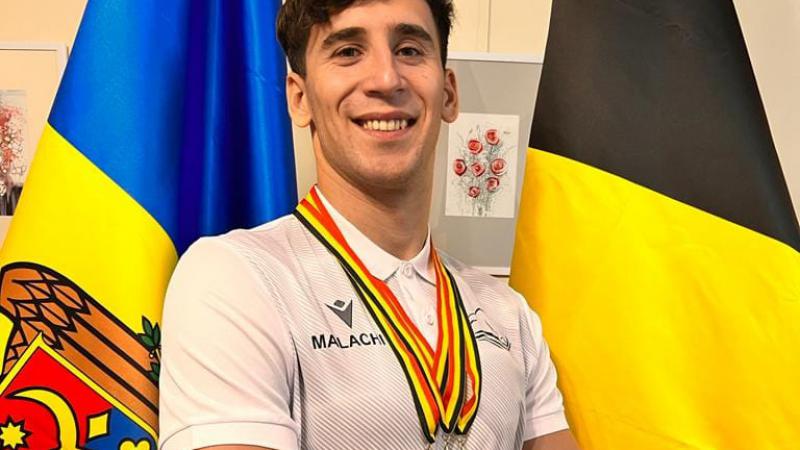 Înotătorul Constantin Malachi a cucerit 3 medalii de aur la campionatul Belgiei