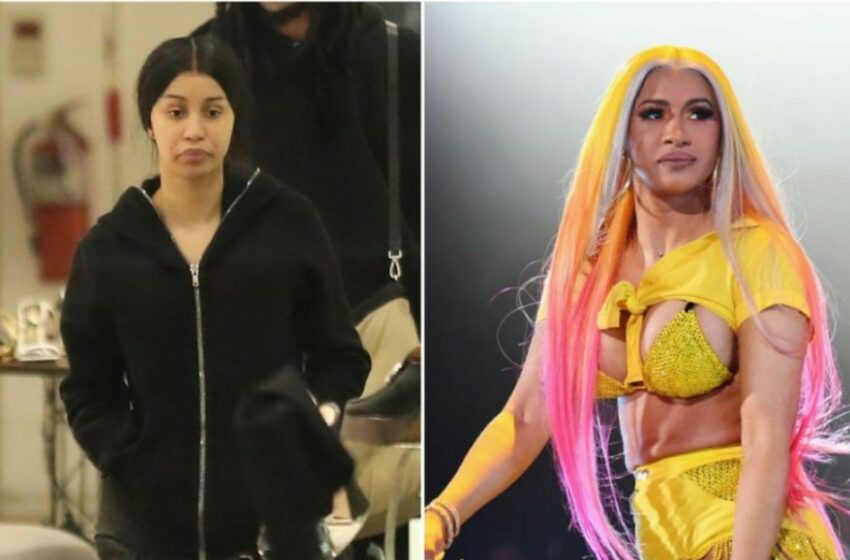  (foto) Una dintre cele mai sexy cântărețe, de nerecunoscut fără machiajele stridente și fără peruci. Cum a fost surprinsă Cardi B