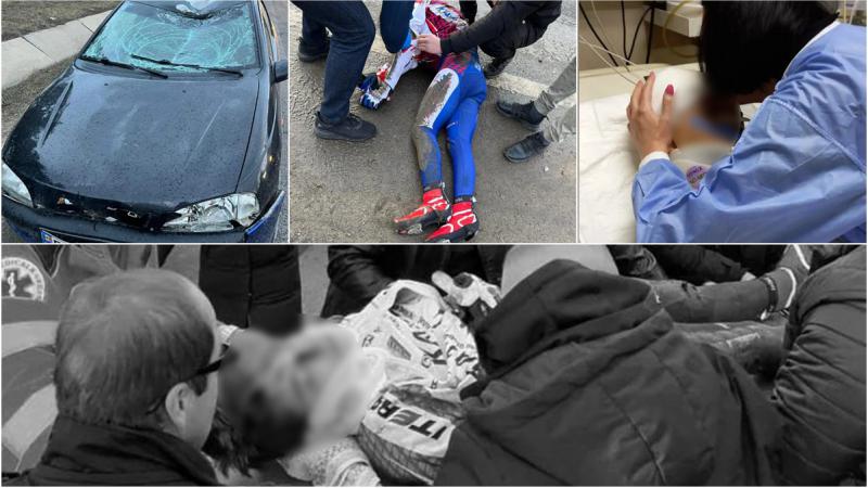  Ciclistul, lovit de o mașină la Stăuceni, a murit: „Valerian a decedat, 13 min. în urmă”