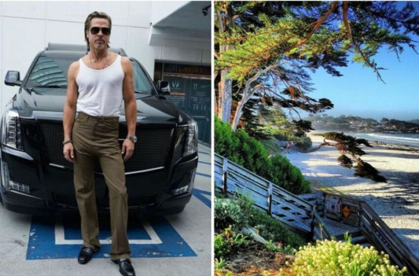  (foto) Brad Pitt se mută într-o localitate desprinsă din povești. Actorul a vândut casa în care a locuit cu Angelina Jolie