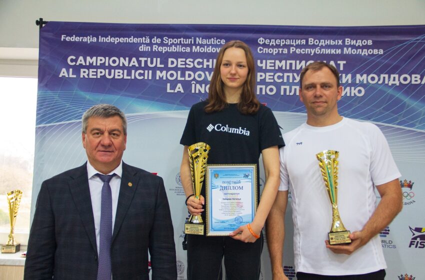  Natalia Zaițeva și Tudor Vartic, aleși cei mai buni sportivi la campionatul național de înot. Ce rezultat au obținut