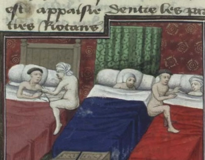  (FOTO) Erotismul în Evul Mediu. Cele mai bizare picturi, care au făcut furori în secolele trecute