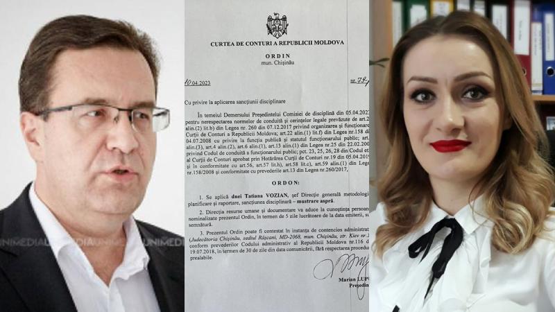  Scandalul „sexual” de la Curtea de Conturi: Marian Lupu o va acționa în judecată pentru calomnie și defăimare pe șefa Direcției generale metodologie