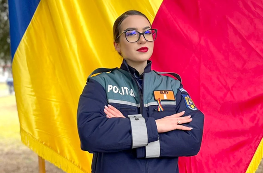  Gest civic al unei viitoare polițiste din România. A găsit un rucsac cu 1400 euro și acte și l-a returnat proprietarei, o femeie din Republica Moldova