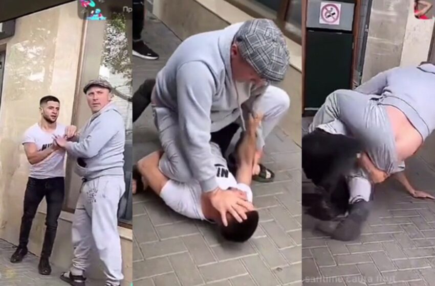  (video) „Hai, Igor Andreevici”. Bătaie între tik-tokeri, pe străzile capitalei, care s-a încheiat cu citații la poliție