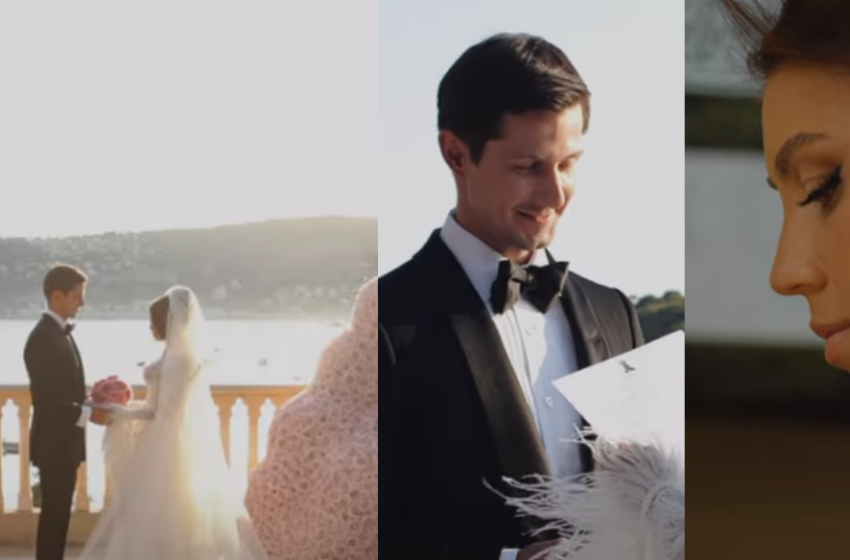  „Nunta anului” în 58 de minute: Ce și-au promis Marinela Bezer și Vlad Gațcan la altarul din Franța