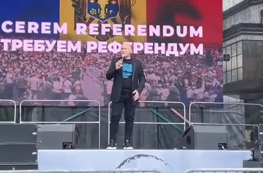  (video) Marcel Pavel, fără public la mitingul organizat de prorușii din Orhei. „Unde sunteți, de ce ați plecat?”