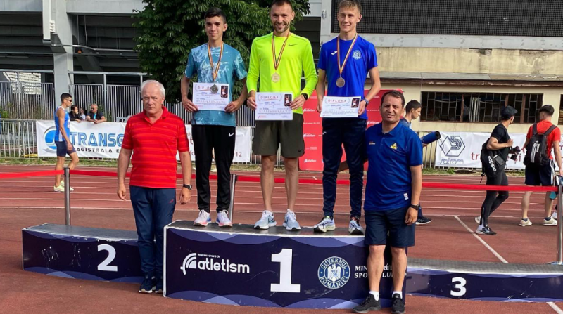  Atletul Ivan Siuris a obținut două medalii la campionatul internațional al României
