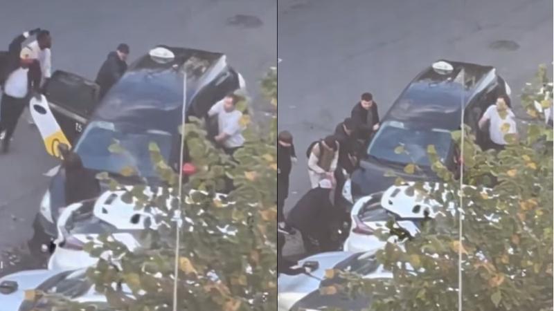  (VIDEO) Accidentul cumplit de pe Bodoni: Tânăra de 19 ani, prinsă între două mașini, a fost scoasă dintre fiare de trecători