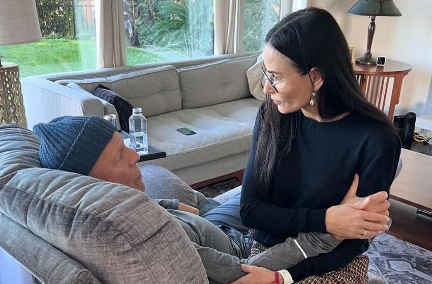  Bruce Willis a împlinit 69 de ani. Fosta soție, Demi Moore, a postat imagini înduioșătoare cu actorul bolnav de demență