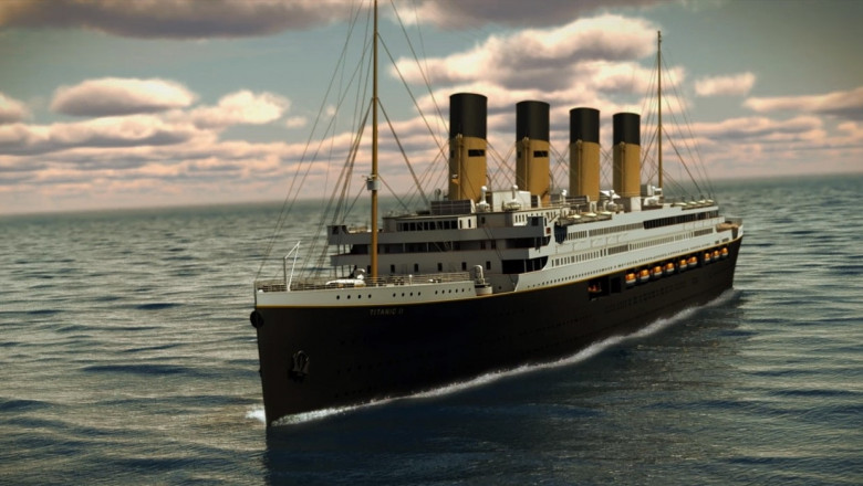  Titanic II: Un miliardar australian vrea să reconstruiască faimosul vas de lux și să refacă traseul pe care nava s-a scufundat