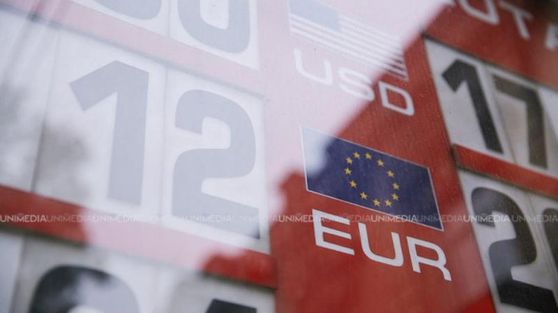  Euro crește, în timp ce dolarul scade: Cursul valutar afișat de BNM pentru astăzi