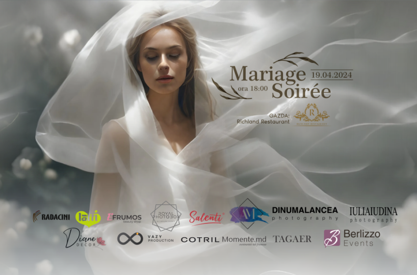  Descoperă eleganța și stilul la Mariage Soirée 2024 – cel mai așteptat eveniment bridal&party fashion al anului